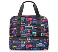 Sac de sport sur le thème du jeu pour femmes, hommes, Kirls, garçons et filles, 21 L, sac fourre-tout séparé pour voyage, gym, yoga, couleur, Big, Organiseur de sac