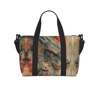 Sac de sport The Legendary Dragon pour voyage - Sacs de voyage légers pour articles personnels pour femmes, sacs de sport pour homme, noir, One Size