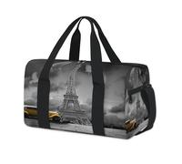 Sac de sport Tower Eiffel en forme de pigeon, sac fourre-tout pour le week-end, sac fourre-tout décontracté, voyage, gym, pour enfants, filles, garçons, femmes et hommes