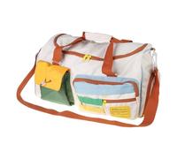 Sac de sport unisexe avec compartiment à chaussures Sac fourre-tout Sac à bagages Sac sec et humide Poche séparée