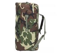 vidaXL Sac de sport Camouflage 85 L – Résistant à la déchirure, idéal pour randonnée