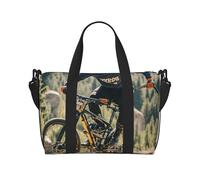 Sac de sport Wild Goose by The Bridge pour homme et femme, sac de voyage avec compartiment à chaussures, sac d'entraînement, Tournoi de VTT, Taille unique, Sac de voyage