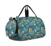 Sac de sport Wolverine Aqua de style japonais pour fille avec compartiment à chaussures grande capacité pour voyage, natation, danse, ballet bolsos deportivos para mujer