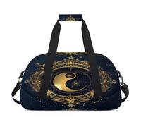 Sac de sport Yin Yang Tai Chi pour femmes, hommes, enfants, filles, garçons, pour la nuit, le week-end, le voyage, 24 L, sac de sport, sac de sport, sac de transport, couleur, 24 L, Organiseur de sac