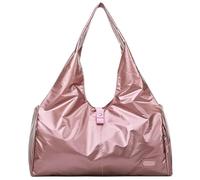 Sac De Sport Yoga Mat Bag Gym Fitness Bags for Women Men Training Sac De Sport Travel Gymtas Nylon Outdoor Sports Tas Sporttas(Glitter Pink)