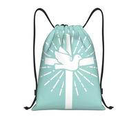 Sac De Sportgym Sack pour Camping Randonnée Femmes 36X42Cm Voyage Réglable Sac De Piscine Christianisme Croix Jésus