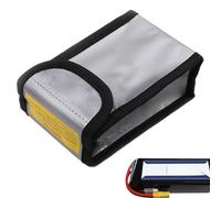 Sac De Stockage De Batterie Protecteur De Stockage De Batterie Sac Ignifuge Et Antidéflagrant Bac Batterie Pochette Anti Feu Protection