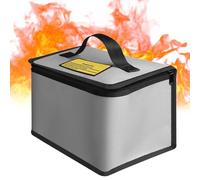 Sac De Stockage De Batterie Protecteur De Stockage De Batterie Sac Ignifuge Et Antidéflagrant Bac Batterie Pochette Anti Feu Protection