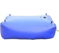 Sac de stockage d'eau pliable, poche à fluide en PVC pour utilisation sur véhicule mobile, conteneur d'eau portable souple, capacité de 240 L à 3000 L