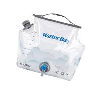 Sac de stockage d'eau pliable pour camping, récipient d'eau potable pliable avec clé | Bouteille d'eau pliable congelable sans fuite de 8 L, carafe avec sac