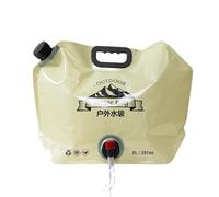Sac de Stockage d'eau Pliable, Sac de réservoir d'eau Pliable | Sac d'eau Potable de 8 litres avec Robinet - Bouteille d'eau Portable, récipient de Stockage d'eau