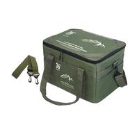 Sac De Stockage D'équipement De Camping, Organisateur D'ustensiles De Cuisson, Poche De Stockage De Randonnées, Avec Matériau Résistant À L'eau, 42x31x26cm, Pour Extérieur, Randonneurs, Voyageurs