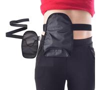 Sac de stomie étanche avec bande de fixation élastique réglable fournitures universelles iléostomie femmes et hommes ceinture d'urostomie réutilisable, housse de sac de stomie le sport et la natation