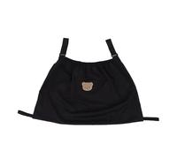 Sac de Suspension de Poussette de Grande capacité, Organisateur de Poussette de Matériau en Nylon étanche, Conception Multifonctionnelle Pratique pour les Bouteilles, les (BLACK)