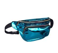 Sac De Taille À La Mode for Femmes, Holographique for Voyage, Fête, Randonnée, Course Pied, D'acheteur pour Voyages Plein Air FêTe(Blue4)