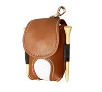 Sac de taille de ceinture de support de tee de golf - Pochette de transport de balle avec support, rangement compact et léger, organisateur multifonctionnel de sports de plein air | Poche de tees pour