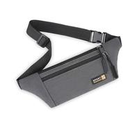 Sac de taille de sport de voyage en plein air, sac de taille de sport, sac de téléphone portable, sac de téléphone portable de sports de plein air, voyage avec, Gris 1 pièce, C