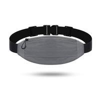 Sac de Taille de Sport réfléchissant pour la Course à Pied, la randonnée et Le Cyclisme (Grey)