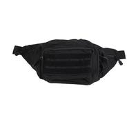 Sac de Taille de Sport, Sac de Taille de Poitrine Imperméable Réglable Respirant pour Le Voyage pour Hommes (Noir)