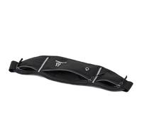 Sac de Taille de Sport Support de téléphone Ceinture réglable étanche Pochette de Course pour Salle de Sport Voyage Hommes Femmes Oxford Tissu 6 Couleurs 40x12 cm (Noire)