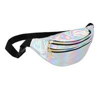 Boland – Sac banane holographique rétro pour déguisements, carnaval et festivals