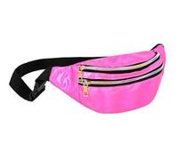 sac de taille festif holographique rose - boland 36016 Rose G