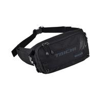 Sac de taille imperméable Oxford pour homme - Pour la cuisse et les hanches - Sac à bandoulière décontracté - Pour moto, course à pied, sport, Noir , Taille unique