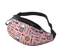 Sac De Taille J'adore Le Maquillage, Sac Banane Taille Loisir Banane Sac À Dos Mode Sacoche Ceinture pour Femme Balade Vacances