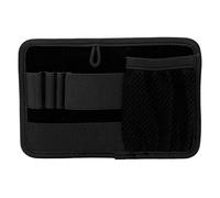 Sac de Taille pour Outils EDC d'extérieur, Pochette de Ceinture à Outils EDC en Tissu Oxford Durable, Pochette médicale compacte avec Conception à Crochets et Boucles, étui de (Noire)