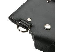 Sac de Taille spécialisé pour Coiffeur, Trousse à Outils, étui pour Peigne à Ciseaux de barbier, Ceinture de Taille, Sac de Coiffeur en Cuir Multi-Poches pour coiffeurs