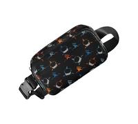 Sac de taille tendance pour femme | Pack ceinture réglable pour homme avec bande réfléchissante, ceinture polyvalente élégante pour porte-monnaie en tissu, D, Consulte la descripción, Voir description