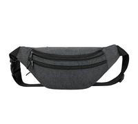 Sac de Taille Unisexe, Petit Sac Banane, Messager Multifonctionnel, léger et Portable, for Les Voyages en Plein air et Les Sports(Gray)