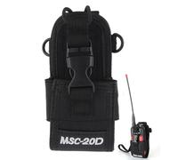 Sac de talkie-walkie MSC-20D - Étui universel en nylon, résistant, léger et portable, sac pratique, protection contre la saleté, l'humidité et les chocs | pour radio, activités de plein air, sicu
