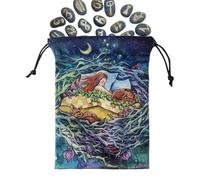 Sac de Tarot avec Cordon de Serrage - pour Ranger des Cartes de Tarot