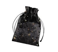 Sac de tarot en velours - Rangement décoratif pour cartes de tarot, pochette élégante en velours | Sac mystique, porte-cartes Oracle enchanteur, pochette pour runes, parfait pour les cadeaux de fête