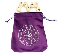 Sac de tarot - Trousse avec cordon en satin et velours durable et réutilisable - Sac pour cartes de tarot, porte-cartes, sacs à bijoux, sacs cadeaux pour lettres