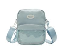 Sac de téléphone assorti transparent Itabag Harajukus - Style japonais - Messagers d'épaule pour affichage des broches - Bandoulière japonaise transparente, bleu, One Size