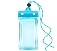 Sac de téléphone étanche, pochette de protection sèche, support de rangement mobile de 7x4 pouces avec joint sécurisé, étui de téléphone d'extérieur, pochette étanche avec un design clair, sac de télé