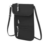 Sac De Téléphone Multifonctionnel, Support De Document De Voyage Anti-vol, Opérateur De Carte Léger, Blocage Rfi D Et Sangle Réglable, 21x0,5x13cm Pour Téléphone Mobile, Trajet Quotidien, Randonnée, V