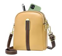 Sac de téléphone portable, en cuir de voyage de voyage pour les sacs de téléphone - Mise à niveau à la mode, sac de voyage d'épaule, pour portefeuille de téléphone portable avec sangle régulière