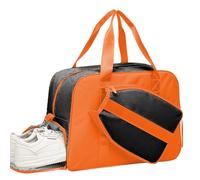Sac de tennis - Sac de tennis à 4 branches | Compartiment de chaussures ventilées, enveloppes accessoires, poignées de transport faciles | Toile résistante à l'eau, base renforcée, s'adapte à