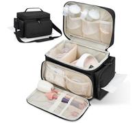 GDNasist Sac de tire-lait pour Spectra S1 et S2, sac de pompage avec tapis imperméable pour accessoires de pompe, sac de pompe pour le travail, les voyages et la famille