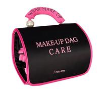 Sac de toilette cosmétique, sac de toilette, organisateur cosmétique, sac de maquillage, sac de toilette, organisateur de toilette, sac de toilette étanche, trousse de maquillage, 4 en 1 voyage, Black