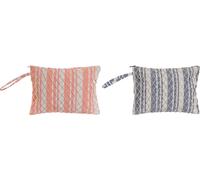 Sac de toilette de voyage Home ESPRIT Bleu Corail EVA 26 x 1 x 18 cm (2 pièces)