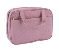 Sac de Toilette de Voyage Organisateur de Maquillage Portable Suspendu Le Shampooing de Shampooing Conditionneur de Brosse pour Voyager (Purple)