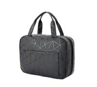 Sac de toilette gardable - Voyage de quatre compartiments, Cosmetic Bag Hook | Conteneur cosmétique imperméable pour accessoires de maquillage accessoires de voyage, avec conception suspendue et organ