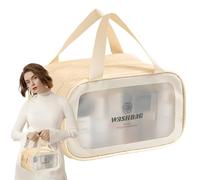 Sac de toilette pour femmes, sacs cosmétiques pour femmes | Organisateur de maquillage des sacs de rangement de voyage multiples,Organispteur de stockage Piste de shampooing étanche pour le camping de