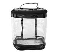 Sac de Toilette Transparent épaissis en PVC Transparent Eau Portable Empêcher Le Sac de Rangement cosmétique Outil d'art de Nail pour Voyager