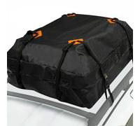 Sac de toit de voiture, coffre de toit de voiture, sac de rangement universel en tissu Oxford 425L 420D imperméable durable avec 8 larges sangles et boucles pour le camping, les voyages en plein air