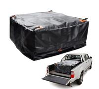 Sac de toit de voiture en tissu Oxford - Sac de voyage étanche - Sac de rangement pour coffre de toit - Fermeture éclair - Organiseur de voyage de camping - Grande capacité - Sac de voiture